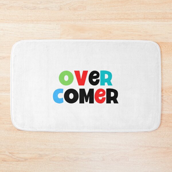 Item preview, Overcomer colored text design designed and sold by seelya83.