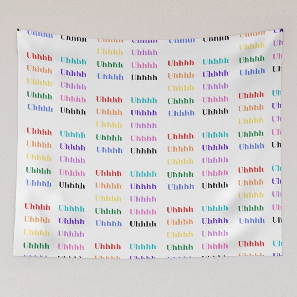 Item preview, Uhhhh Rainbow Color Sticker Pack designed and sold by CaitU.