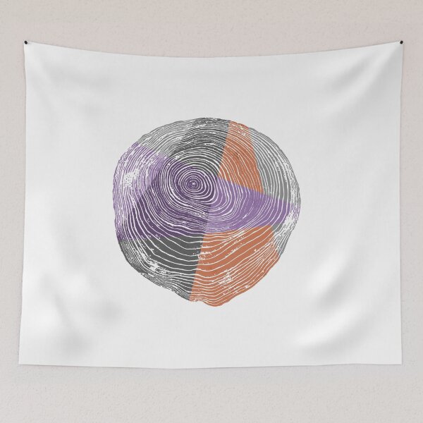 Item preview, colored tree trunk designed and sold by dkunal.