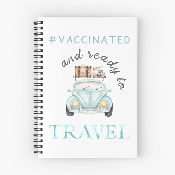 Item preview, Vaccinated And Ready To Travel designed and sold by Teelightful.