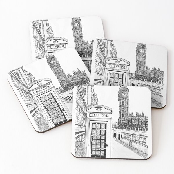 Item preview, Big ben (London) B / W designed and sold by Anartsketch.