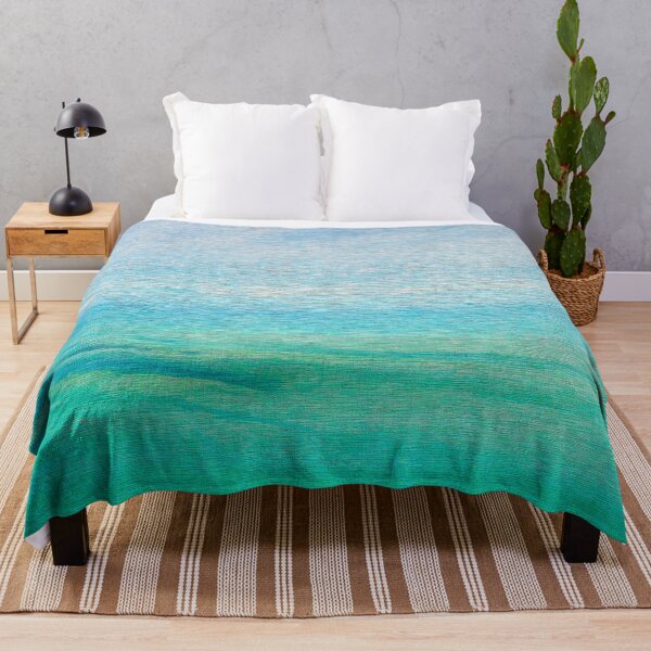 Item preview, Painterly Abstract Horizon Seascape Of Islands, Sky & Ocean designed and sold by TerraGaeaDays.