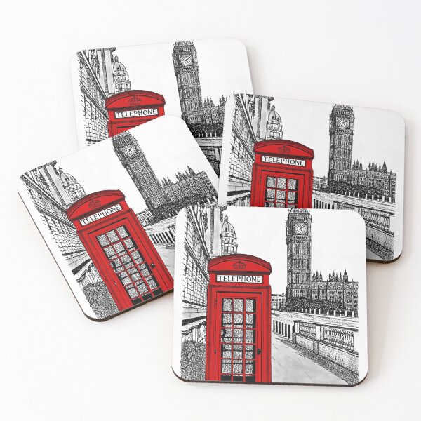 Item preview, Big Ben (London) Red designed and sold by Anartsketch.
