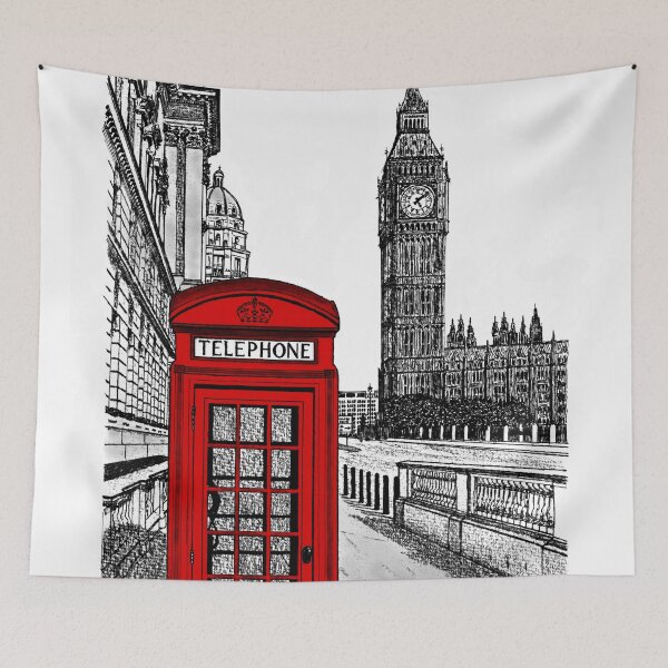 Item preview, Big Ben (London) Red designed and sold by Anartsketch.