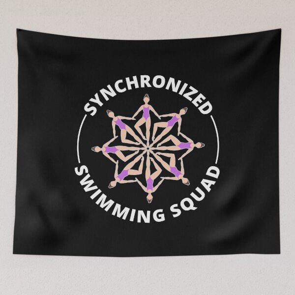 Item preview, Synchro Swim Synchronized Swimming Team Funny designed and sold by CuteDesigns1.