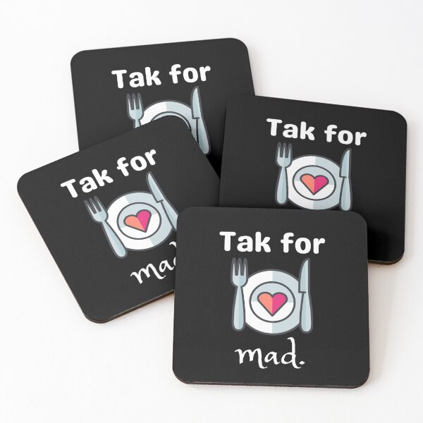 Item preview, (Design is in Danish) Tak for mad (Thanks for the food) designed and sold by Cosmic-Ferret.