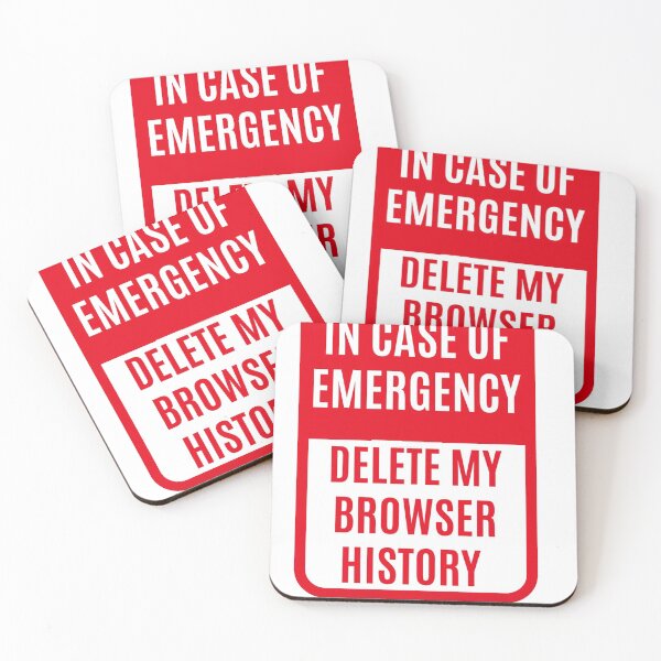 Item preview, IN CASE ANYTHING HAPPENS TO ME DELETE MY BROWSING HISTORY designed and sold by Beachbrother.