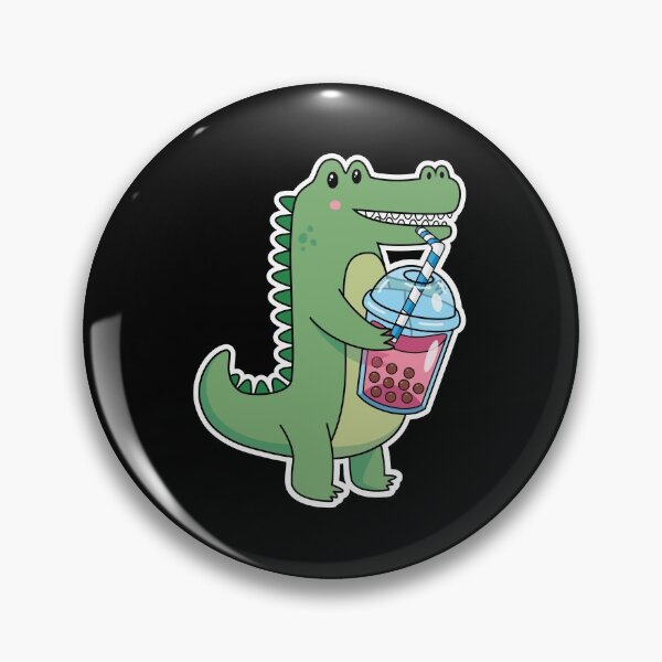 Item preview, Crocodile Loves Bubble Tea designed and sold by keeleypost.