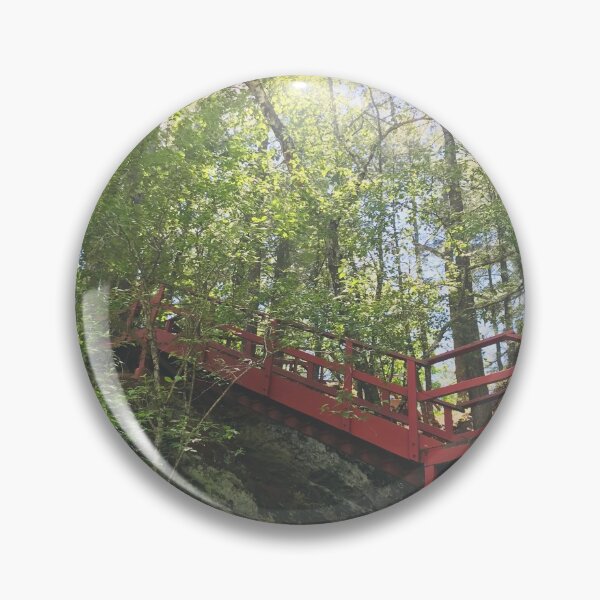 Item preview, Rock Bridge Red Stairs  designed and sold by MotherBreeze.