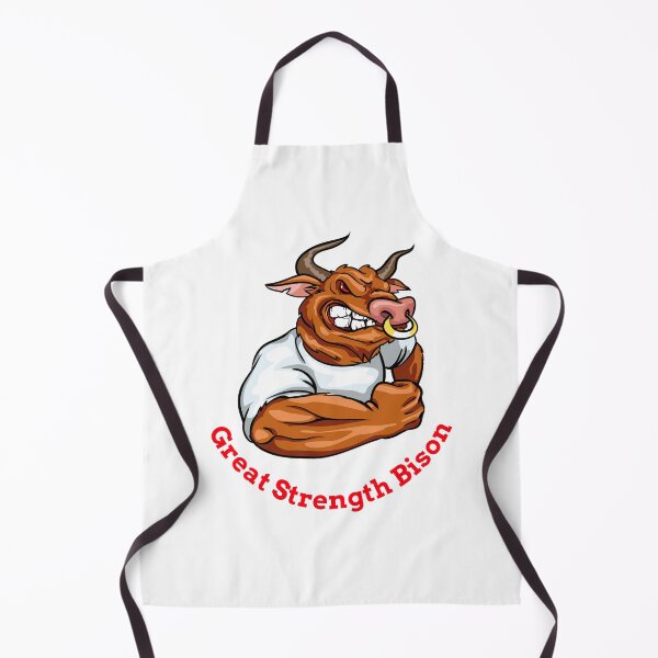 Item preview, Great Strength Bison T-Shirt designed and sold by The best online style shop.