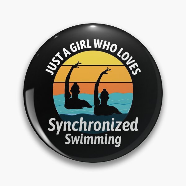Item preview, Synchro Swim Swimmer Synchronized Swimming Girl designed and sold by CuteDesigns1.