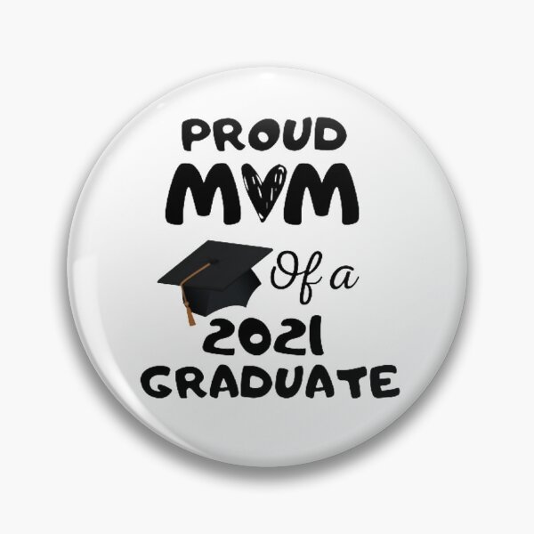 Item preview, Proud Mom Of A 2021 Graduate Womens V-Neck  designed and sold by Design optimism ★★★★★.