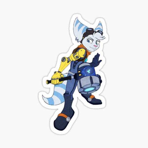 Rivet Ratchet & Clank ~ Rift Apart (Fannan Vector) Sticker for Sale by  slu1