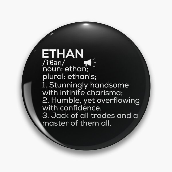 Artikelvorschau, Ethan Namensdefinition entworfen und verkauft von Teelogic.