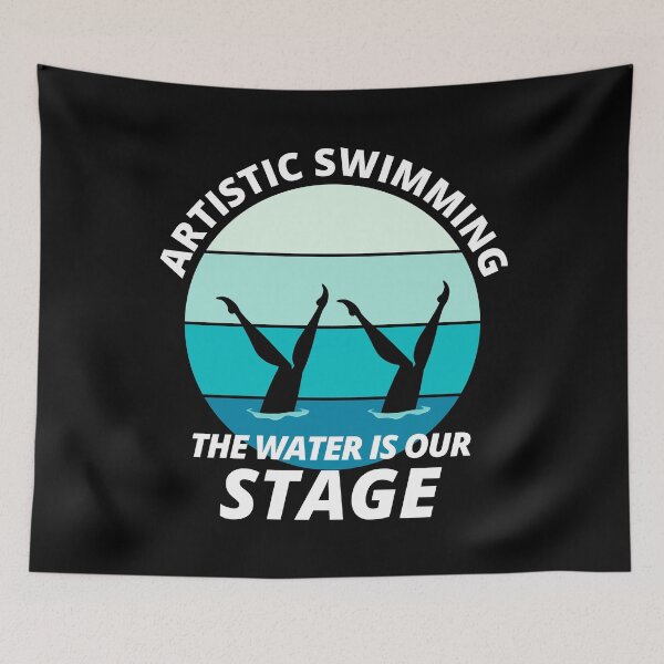 Item preview, Synchro Swim Swimmer Synchronized Swimming Girl designed and sold by CuteDesigns1.