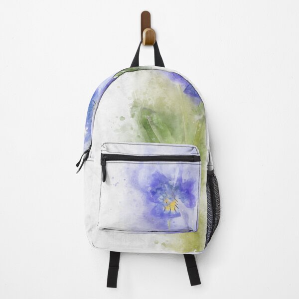 Item preview, Pansy Flower Watercolour Portrait Print designed and sold by watercolourgirl.