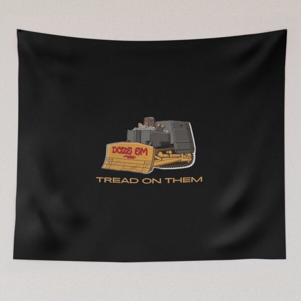 Item preview, Killdozer Tread On Them T shirt designed and sold by Martimad.