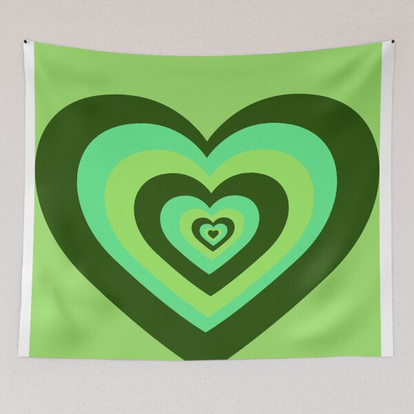 Item preview, GREEN HEART AESTHETIC  designed and sold by RetroPlaceee.