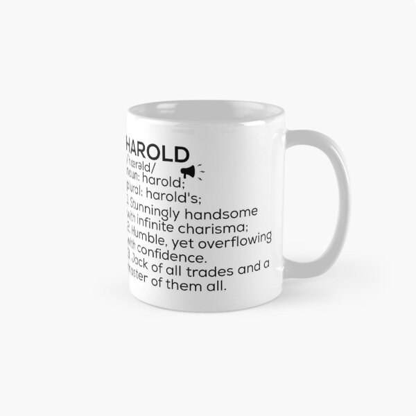 Item preview, Harold Name Definition designed and sold by Teelogic.