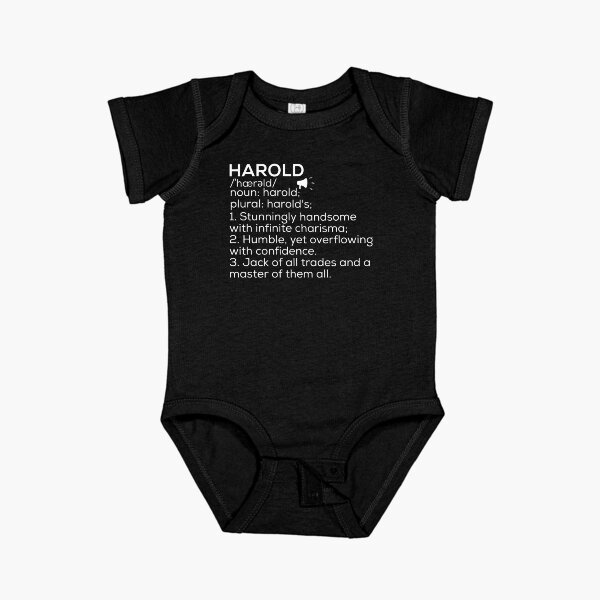 Item preview, Harold Name Definition designed and sold by Teelogic.