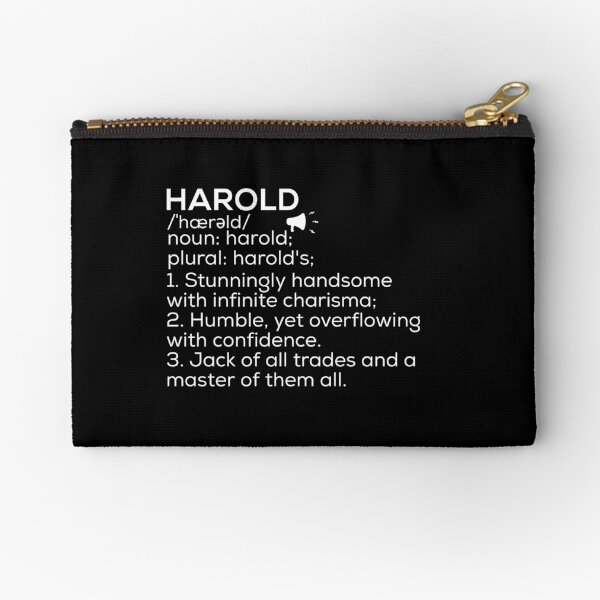 Item preview, Harold Name Definition designed and sold by Teelogic.