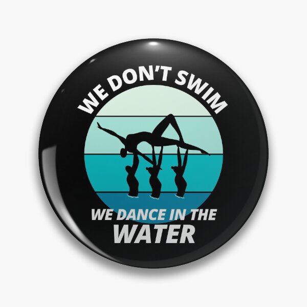 Item preview, Synchro Swim Swimmer Synchronized Swimming Funny designed and sold by CuteDesigns1.