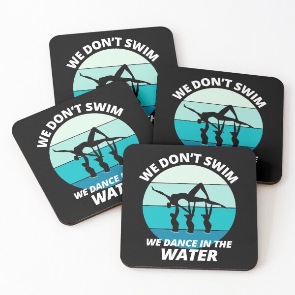 Item preview, Synchro Swim Swimmer Synchronized Swimming Funny designed and sold by CuteDesigns1.