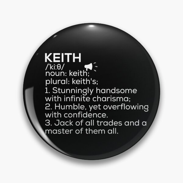 Item preview, Keith Name Definition designed and sold by Teelogic.