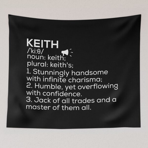 Item preview, Keith Name Definition designed and sold by Teelogic.