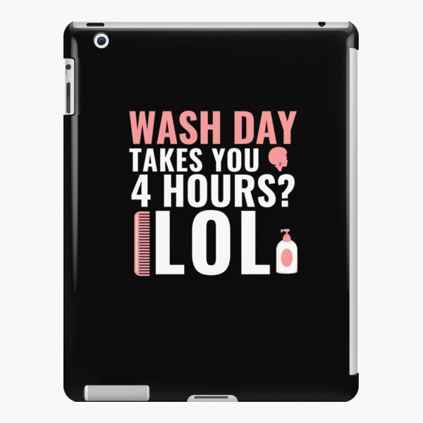 WASH DAY | Natural Hair | Type 4 Hair | Black Femininity iPad Snap Case