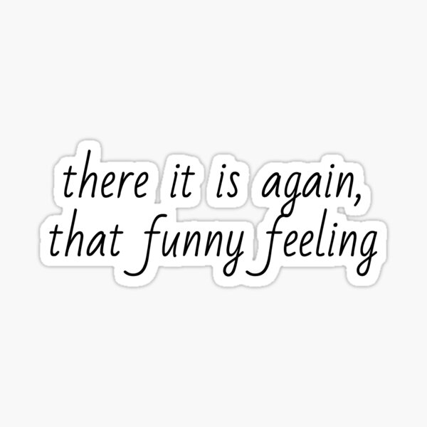 Item preview, Funny Feeling Bo Burnham Inside designed and sold by haychis.
