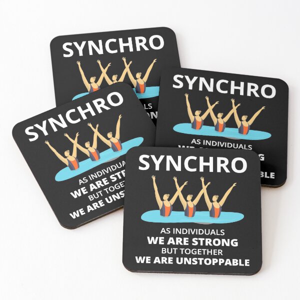 Item preview, Synchro Swim Swimmer Synchronized Swimming Funny designed and sold by CuteDesigns1.