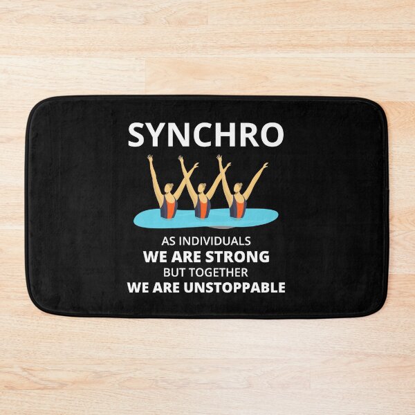 Item preview, Synchro Swim Swimmer Synchronized Swimming Funny designed and sold by CuteDesigns1.