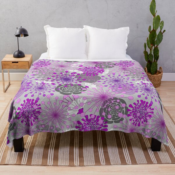Item preview, Hand draw flowers on grey background. designed and sold by Natalya Alexandrou.