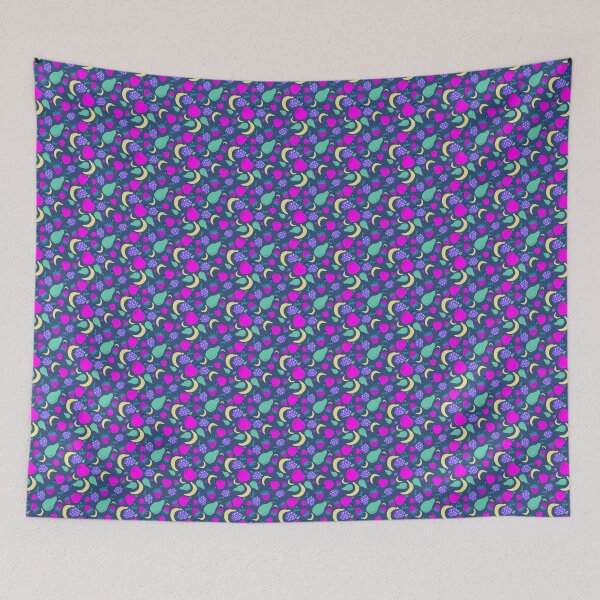 Item preview, Fruit Pattern Vibrant Purple designed and sold by NinaLeaf.