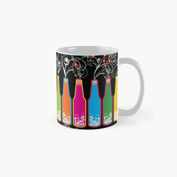 Item preview, Colorful Bottles Bubbly Celebration designed and sold by fatfatin.