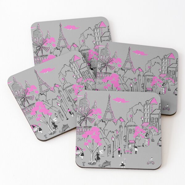 Item preview, Montmartre grey  designed and sold by hollyce jeffriess.
