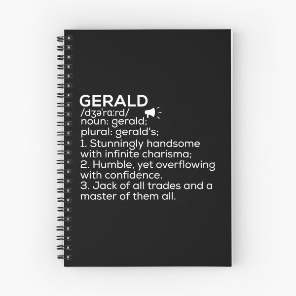 Item preview, Gerald Name Definition designed and sold by Teelogic.