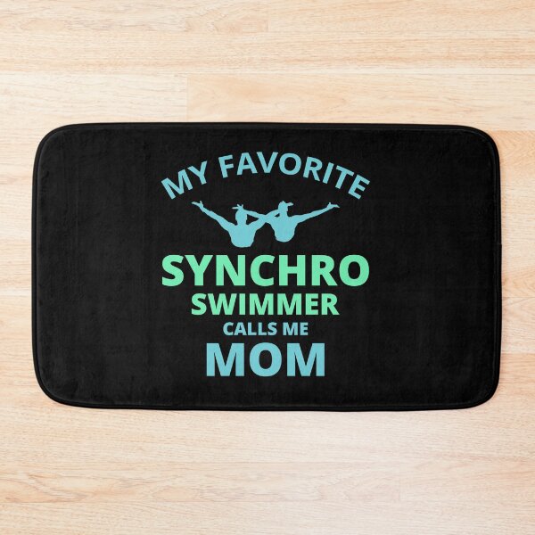 Item preview, Synchro Swim Swimmer Synchronized Swimming Mom designed and sold by CuteDesigns1.