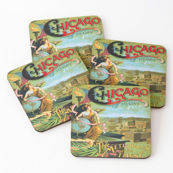 Item preview, Chicago of Today - The Metropolis of the West 1893 designed and sold by molamode.