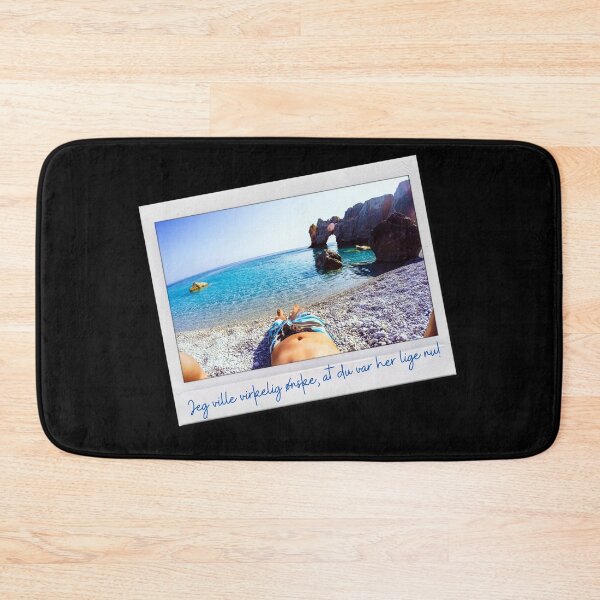 Item preview, (Design is in Danish) I wish you were here right now. designed and sold by Cosmic-Ferret.