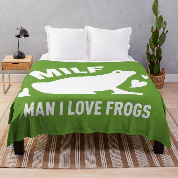 Item preview, MILF (Man, I Love Frogs) - Green BG designed and sold by FilipeFerreira.