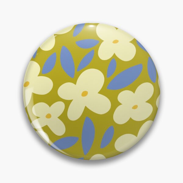 Item preview, June Bloom - green yellow blue designed and sold by Home with Lola.
