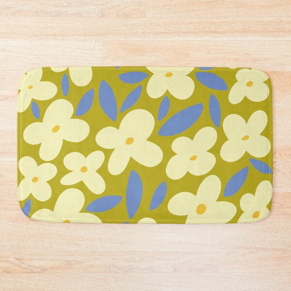 Item preview, June Bloom - green yellow blue designed and sold by Home with Lola.