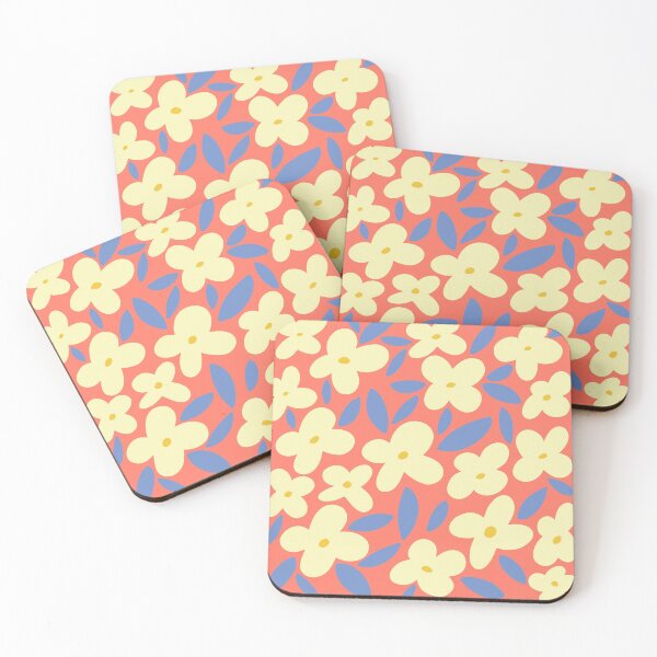 Item preview, June Bloom - orange light yellow blue designed and sold by Home with Lola.