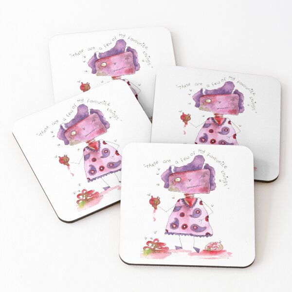 These Are A Few Of My Favourite Things Coasters (Set of 4)
