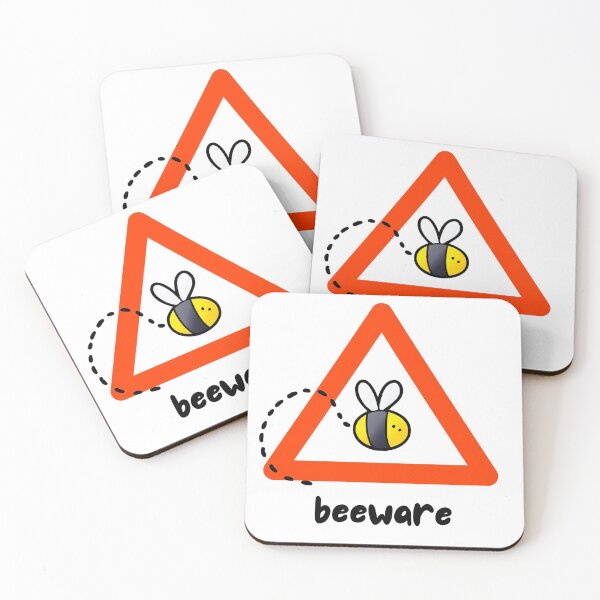 Item preview, Beeware - Animal pun designed and sold by The Agreeable Raven.