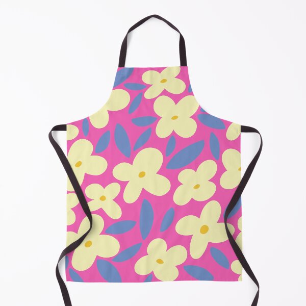 Item preview, June Bloom - hot pink light yellow blue designed and sold by Home with Lola.