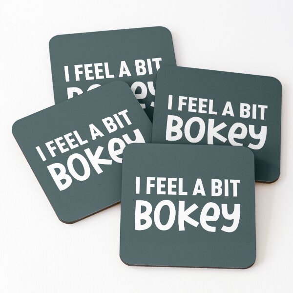Item preview, I Feel A Bit Bokey (Dark Green BG) designed and sold by FilipeFerreira.