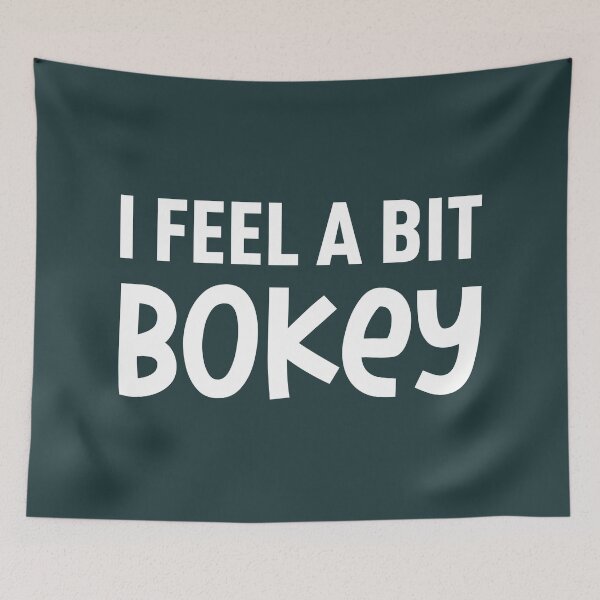 Item preview, I Feel A Bit Bokey (Dark Green BG) designed and sold by FilipeFerreira.